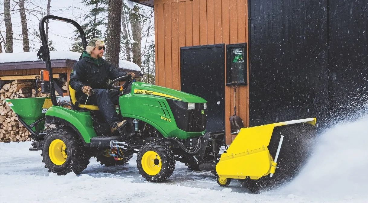 1023E Snow Tractor