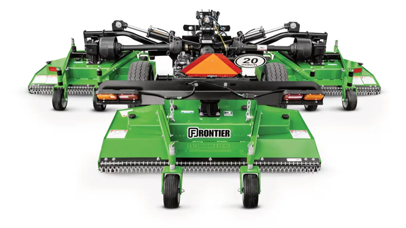 New John Deere FM40 Series Flex-Wing Grooming Mower at Tri County Equipment