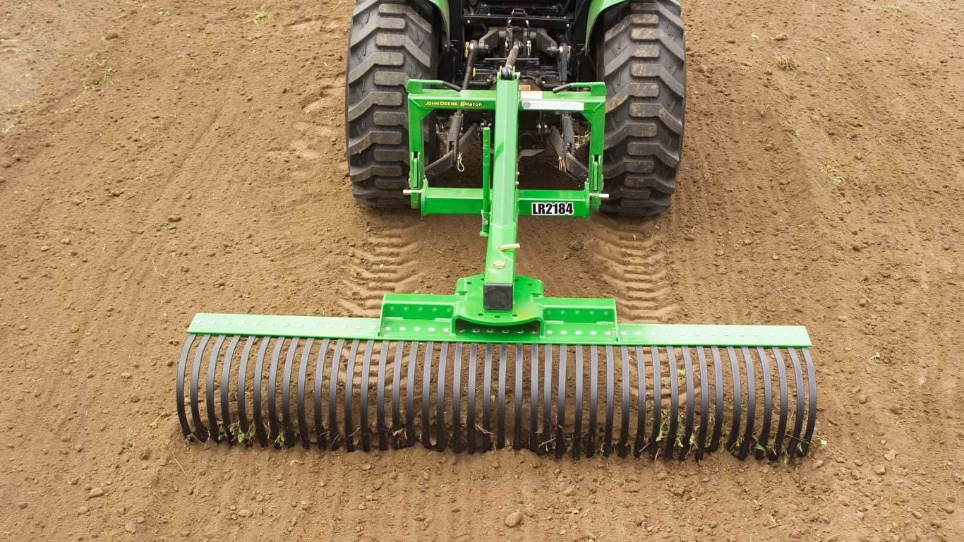 New John Deere LR21 Series Landscape Rakes at Tri County Equipment