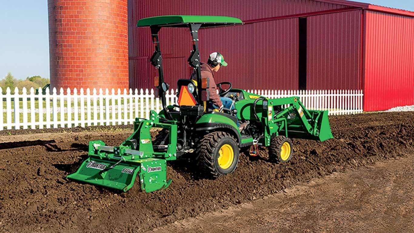 New John Deere RT11 Series Rotary Tillers at Tri County Equipment