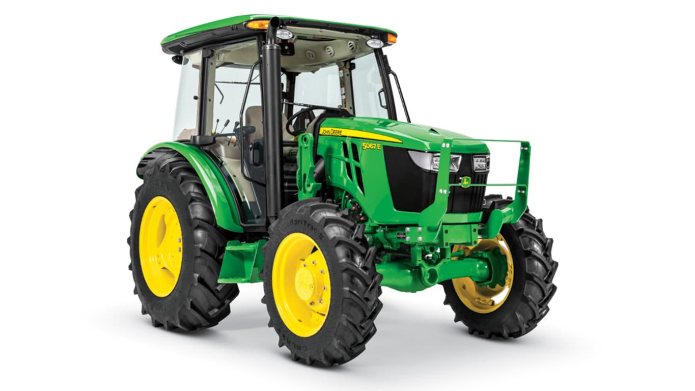 New John Deere 5067E Utility Tractor at Tri County Equipment