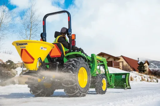 Snow removal John Deere