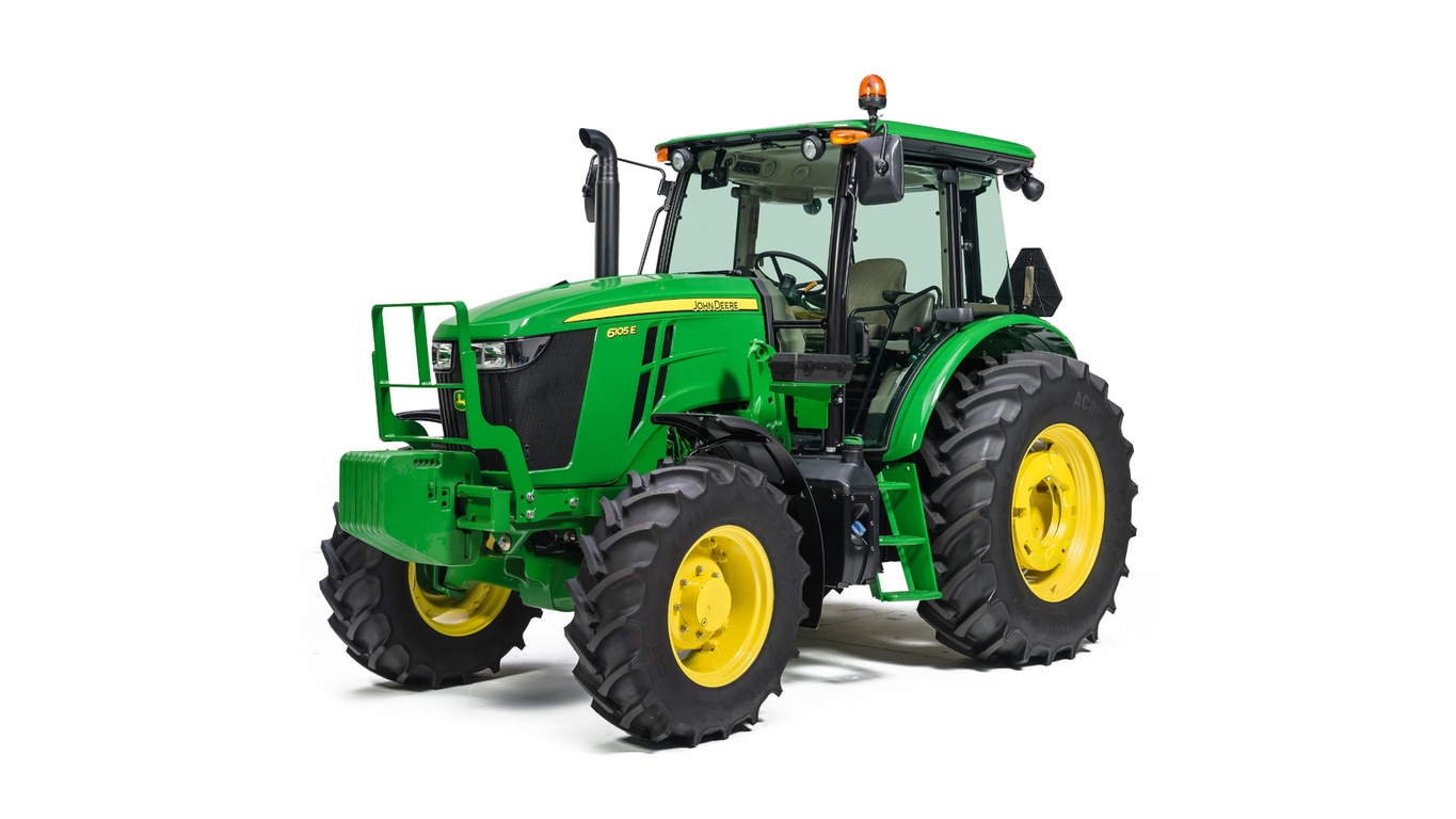 New John Deere 6105E Utility Tractor at Tri County Equipment