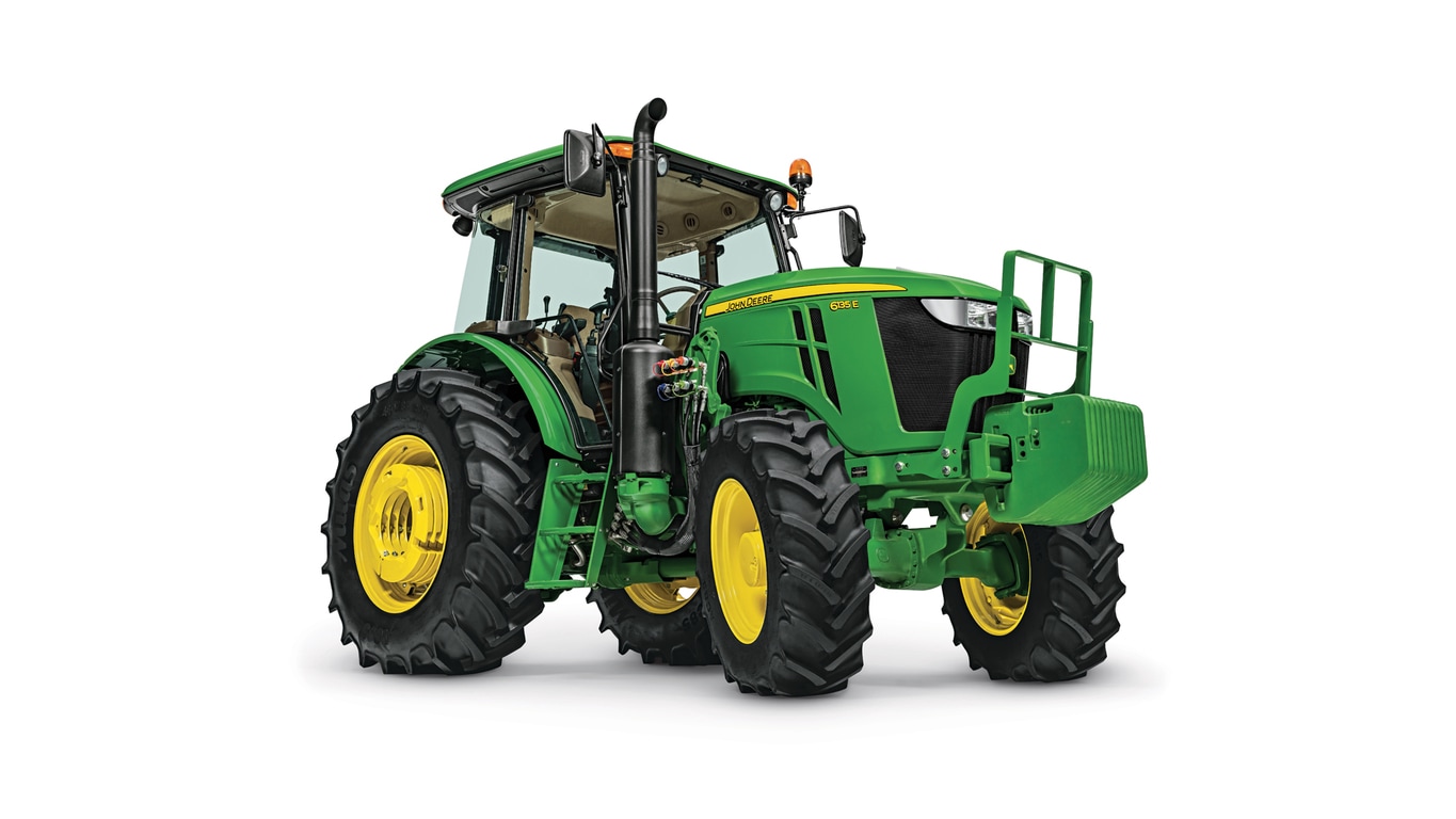 New John Deere 6135E Utility Tractor at Tri County Equipment