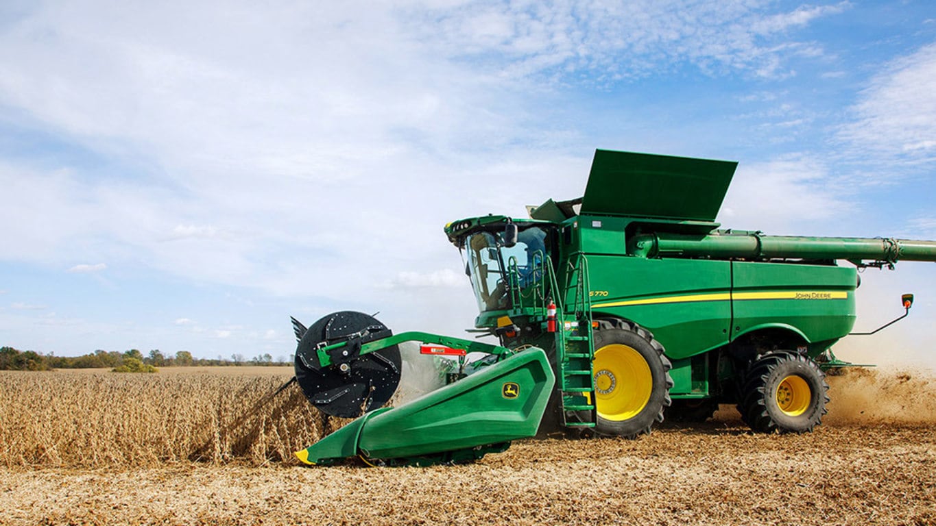 New John Deere HD35F Hinged Frame, Flexible Cutterbar Draper at Tri County Equipment
