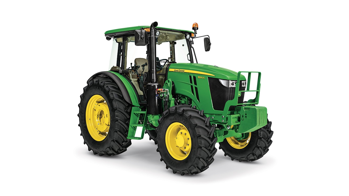 New John Deere 6120E Utility Tractor at Tri County Equipment
