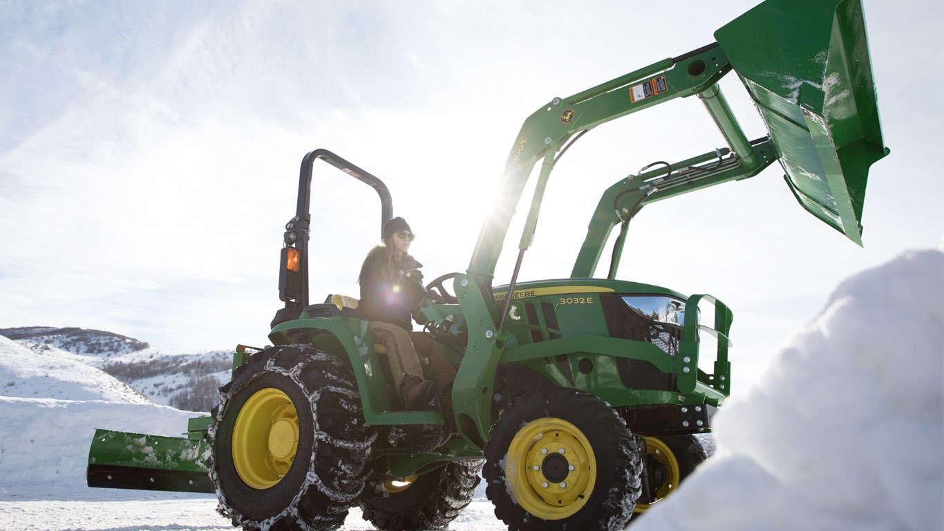 New John Deere 3032E Compact Utility Tractor at Tri County Equipment
