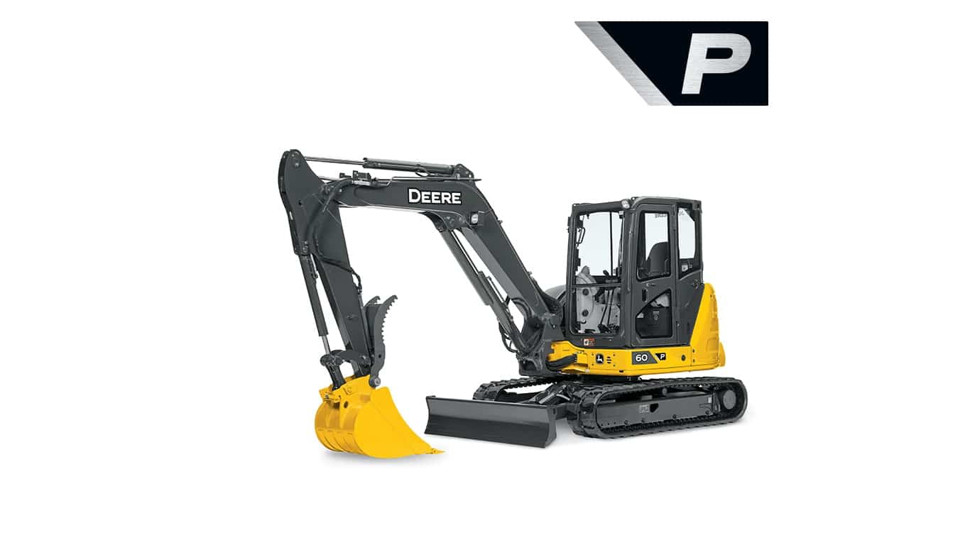 New John Deere 60 P-Tier Compact Excavator at Tri County Equipment